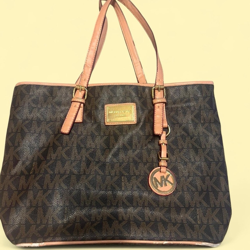 Vintage Michael Kors Signature Tote Bag
